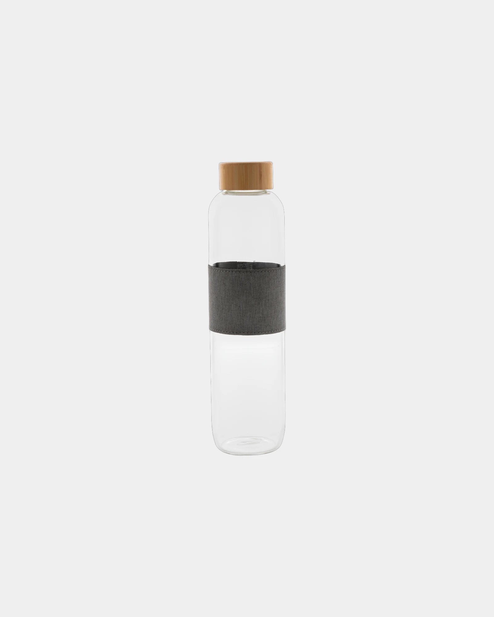 Drinkfles glas bamboe deksel 750ml om te personaliseren - 1